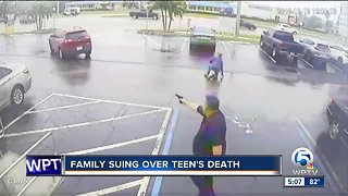 Family plans to sue after teen robbery suspect dies