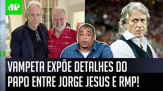 "Um AMIGO do Jorge Jesus ME FALOU que..." Vampeta EXPÕE DETALHES do PAPO com Renato Maurício Prado!