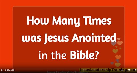 What did Jesus say about Atonement