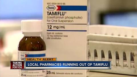 Tamiflu shortage reported in Tampa Bay Area