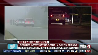 Deputies investigating scene in Bonita Springs