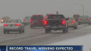 Record weekend travel expected