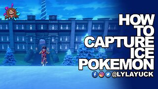 How To Capture Ice Pokemon Nintendo Switch Pokemon Sword