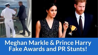 Meghan Markle & Prince Harry Fake Awards and PR Stunts!! #meghanmarkle #princeharry #ukroyals
