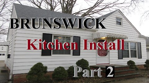 Brunswick Kitchen Cabinets Part 2 Shoe Molding, Trim Molding, Miter Box, Remodel, Construction, Electrical, Plumbing, Remodeling, How To,
