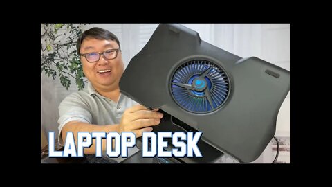 This Laptop Riser Adjusts To Different Angles!