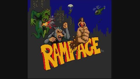Rampage - Videogame Sala Giochi anni 80
