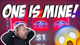 Another Progressive Jackpot on 3 REEL Crystal Star Deluxe! @Potawatomi Hotel & Casino