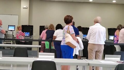 NEW VOTING MACHINES THAT LOOK LIKE WE ARE VOTING WITH TOILET PAPER AND TRASH CANS