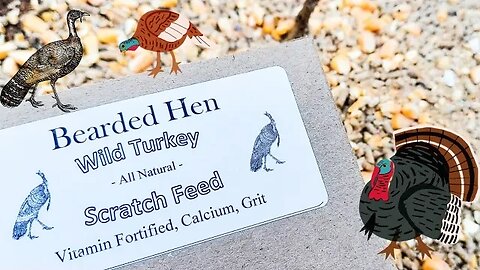 Wild Turkey Feed Supplement - Bearded Hen