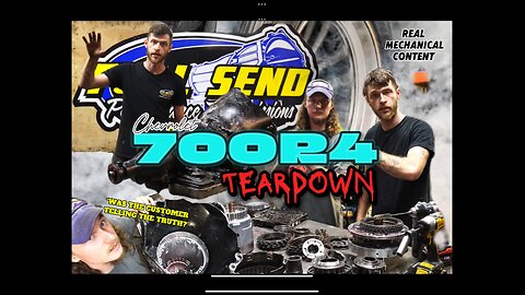 Chevrolet 700r4 C10 Silverado Corvette Transmission TEARDOWN