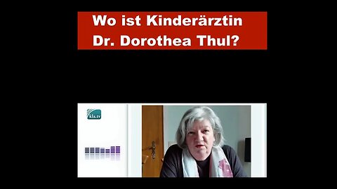 Wo ist Kinderärztin Dr. Dorothea Thul? - zensiert auf TikTok