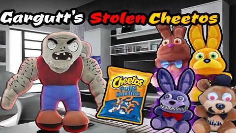 FNAF PLUSH - Gargutt's stolen Cheetos!