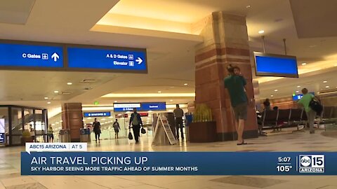 Summer tourists are return to the sky, Sky Harbor and the T.S.A. want to make sure you are prepared