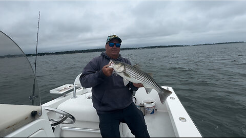 Retired FDNY Battalion Chief Larry Blieka Fishing Aboard The Margaret O’Leary