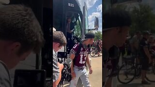 Jimbo Fisher at Texas A&M Spirit Walk vs Appalachian State September 10th, 2022