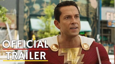 Shazam! Fury of the Gods | Official Trailer #1 (4K 60FPS) 2022