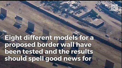 New Border Wall Prototypes Undergo Rigorous Tests And The Results Are Going To Have Trump Smiling