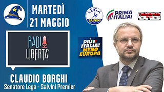 🔴 62ª Puntata della rubrica Scuola di Magia di Claudio Borghi su Radio Libertà (21/05/2024).