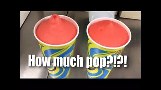 How much pop is actually in a 7-Eleven Slurpee?