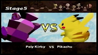 Super Smash Bros 64 Remix- Polygon Kirby