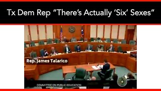 Texas Democrat Rep. In Fact, “There’s Actually ‘Six’ Sexes”