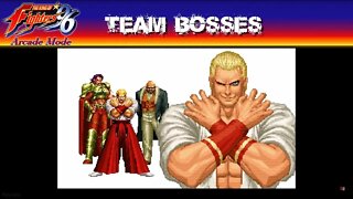 King of Fighters 96: Arcade Mode - Team Bosses