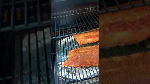 Spare Ribs for Labor Day on the Traeger #bbq #Traeger #Traeger Grills