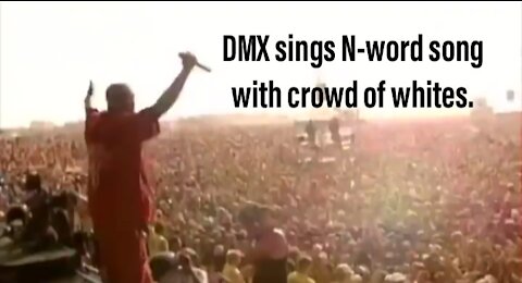 DMX leads chorus of Nwords