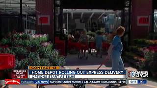 Home Depot brings same-day delivery to Las Vegas