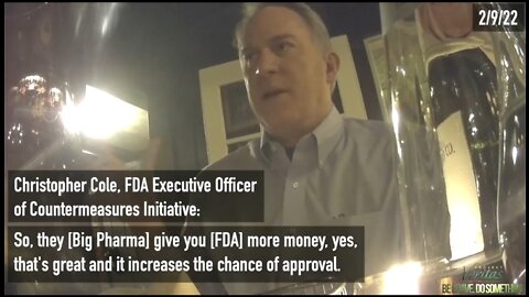 Project Veritas Exposes Close Ties Between FDA and Pharmaceutical Companies