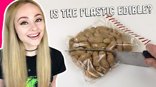 Making a cake that looks just like a bag of peanuts (100% edible)