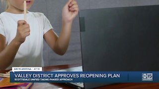 Valley district approves reopening plan