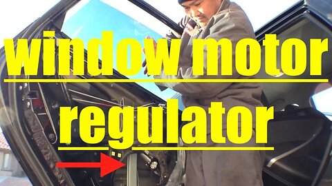 [easy] Rear Window Motor Regulator Replacement '12-'16 Hyundai Accent √ Fix it Angel