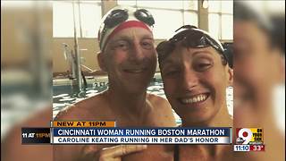 After her father died, she kept his Boston Marathon dream alive