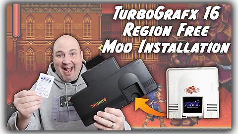 Play PC Engine Games on a TurboGrafx 16: Region-Free Mod Installation