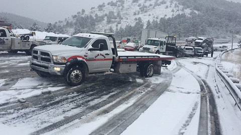 Police warn drivers to stay off I-70; closures in place in Georgetown, Genesee, more