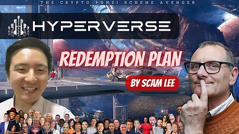 HyperVerse REDEMPTION PLAN Saga Exposed: Unmasking Scam Lee (Sam Lee) the Deceptive Ponzi Scheme!