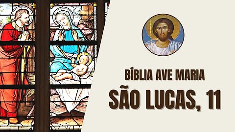 São Lucas, 11 - "Um dia, num certo lugar, estava Jesus a rezar. Terminando a oração, disse-lhe..."