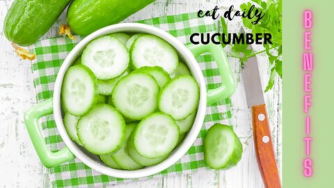 The Green Wonder: Cucumber's Surprising Health Superpowers! #cucumber #food #health #wellness #keto