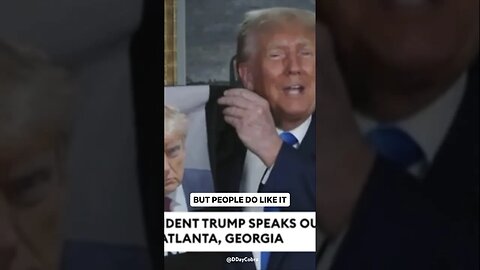 Trump Shows Off Mugshot