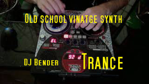 Vintage synth Trance, house, drum and bass The DJX-IIb live with DJ Bender