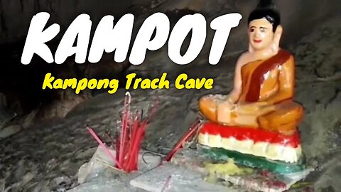 Kampong Trach Mountain Cave - The site includes caves at the foot of the mountains