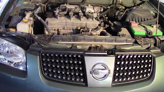 Nissan Sentra 1.8L oil change