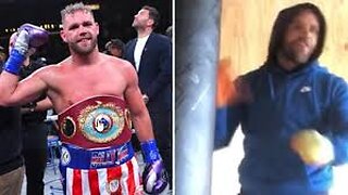 BILLY JOE SAUNDERS SOUNDED MAD AT HIS WIFE WHEN HE MADE THIS VIDEO