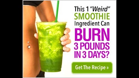 This Weird Smoothie Ingredient makes the weight fall off