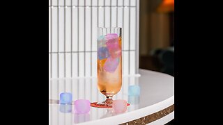 Color-changing Reusable Ice Cube for Drinks