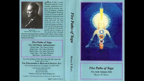 Manly P. Hall Five Paths of Yoga Bhakti Yoga the Yoga of Devotion (Part 6)