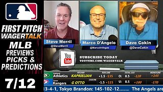 MLB Picks, Predictions and Odds | First Pitch Daily Baseball Betting Preview | July 12