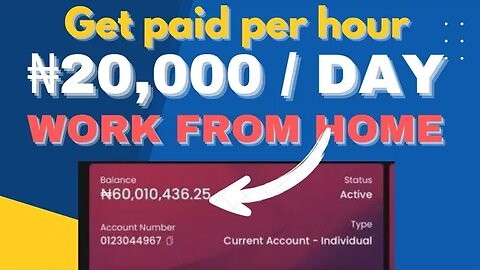 make ₦‎20,000 naira daily in Nigeria 2023 (make money online in Nigeria)